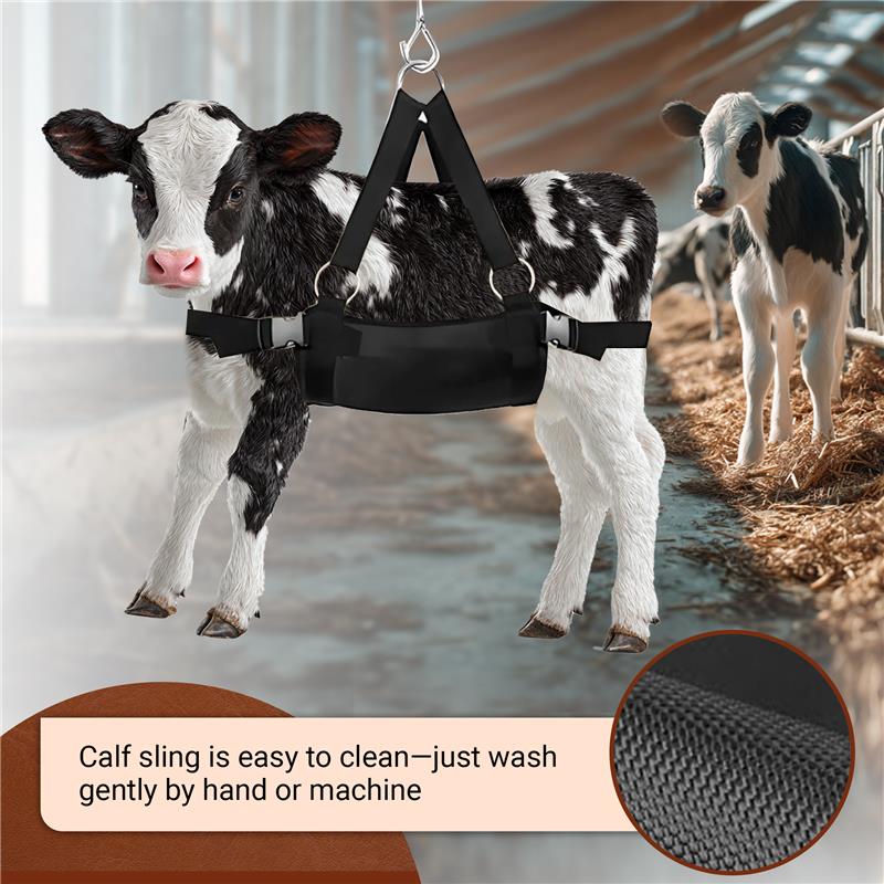 Calf Sling for Weighing 30"*25" inch, Up to 400 LB Assist Weight Scale for Baby Calf, Lamb, Alpaca, Dog