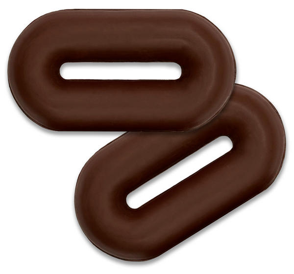 BRINGERPET Horse Martingale Stopper, Rubber Rein Stopper for Horse Running and Standing Martingales (1 Pair, Brown)
