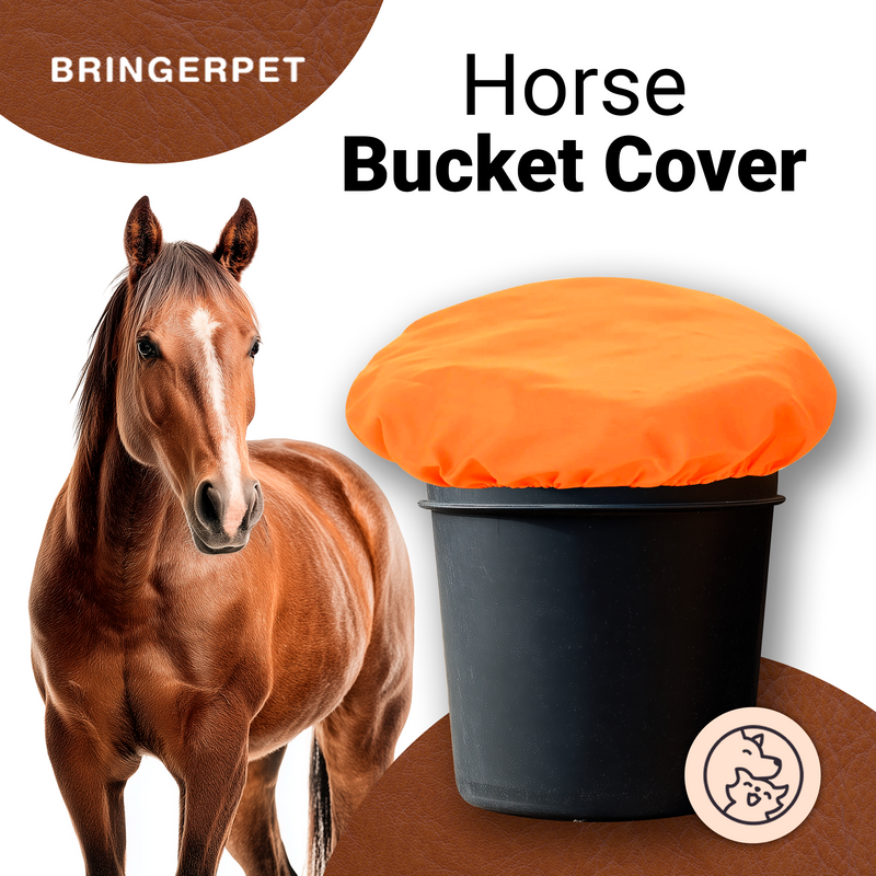 Horse Bucket Cover, Waterproof Feed Bucket Top 2-5 Gallon - 1 pc