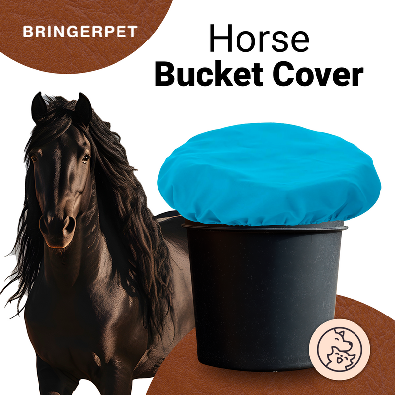 Horse Bucket Cover, Waterproof Feed Bucket Top 2-5 Gallon - 1 pc