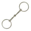 BRINGERPET Ring Snaffle Bit for Horse, Iron 5”