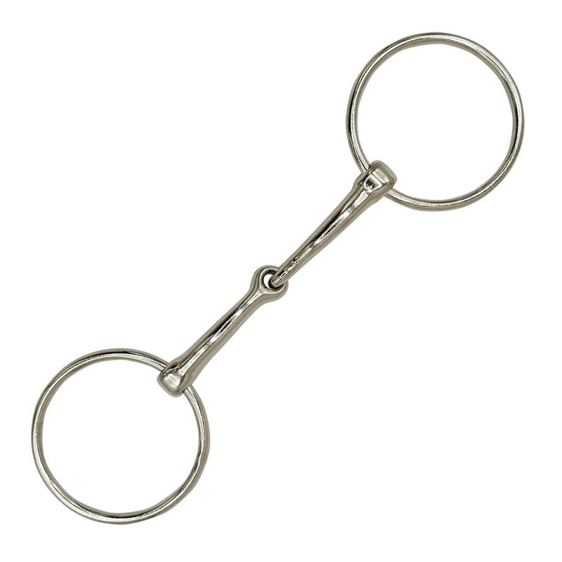 BRINGERPET Ring Snaffle Bit for Horse, Iron 5”